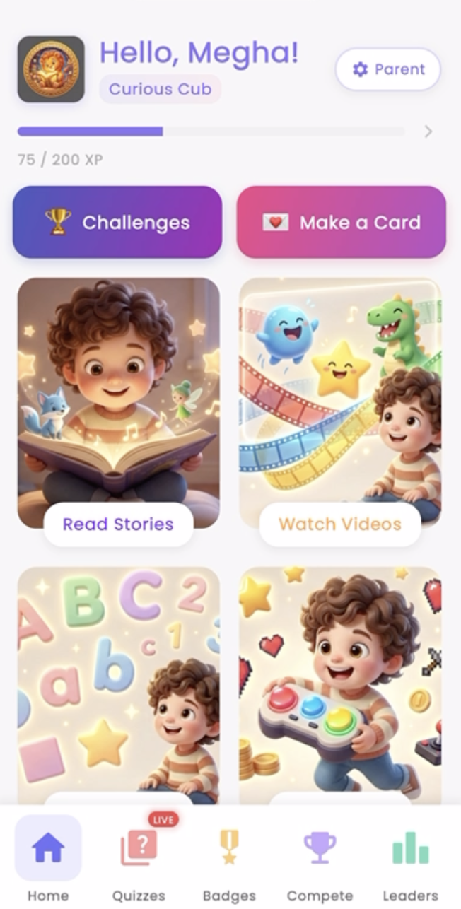 Curioo App Screenshot